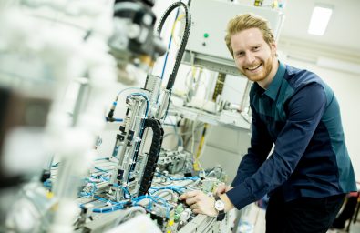 Engineer in the factory Engineer in the factory